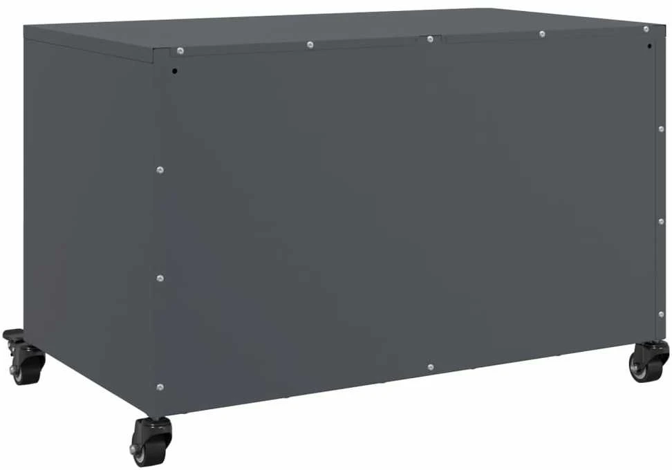TV staliukas Televizoriaus spintelė, antracito, 68x39x43,5cm, plienas