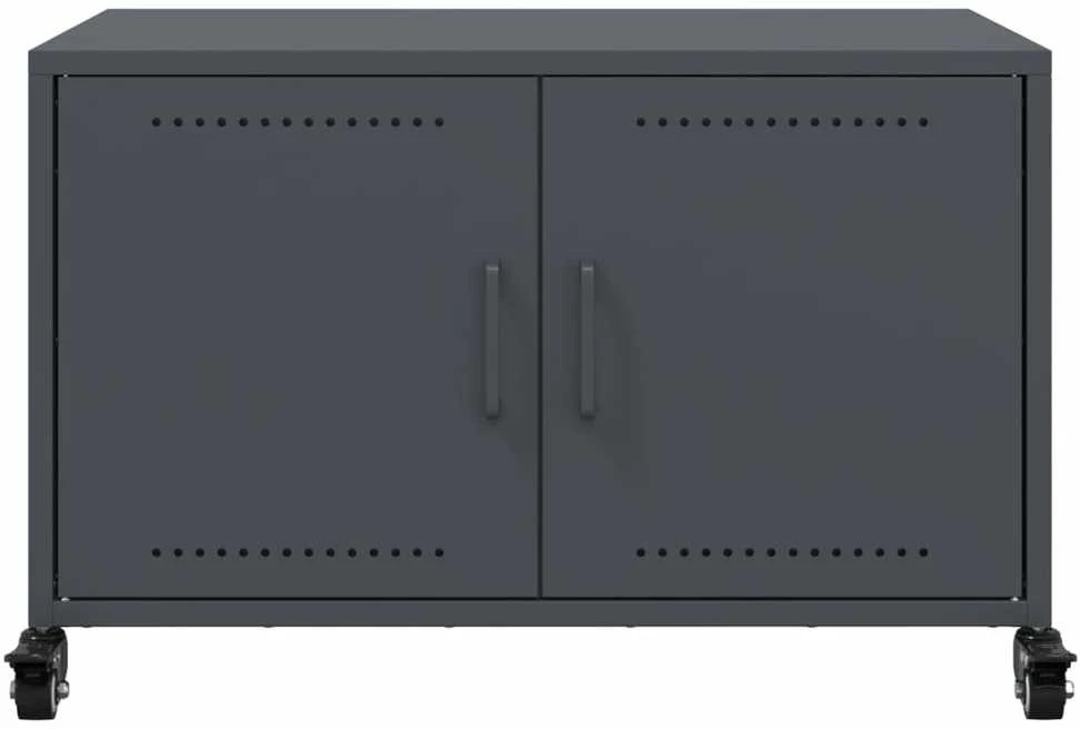 TV staliukas Televizoriaus spintelė, antracito, 68x39x43,5cm, plienas