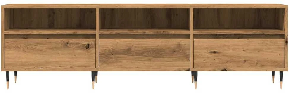 TV staliukas Televizoriaus spintelė, artisano ąžuolo, 150x30x44,5cm, mediena