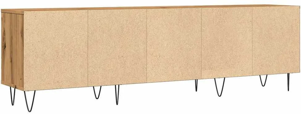 TV staliukas Televizoriaus spintelė, artisano ąžuolo, 150x30x44,5cm, mediena