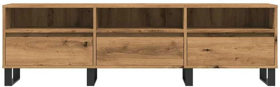 TV staliukas Televizoriaus spintelė, artisano ąžuolo, 150x30x44,5cm, mediena