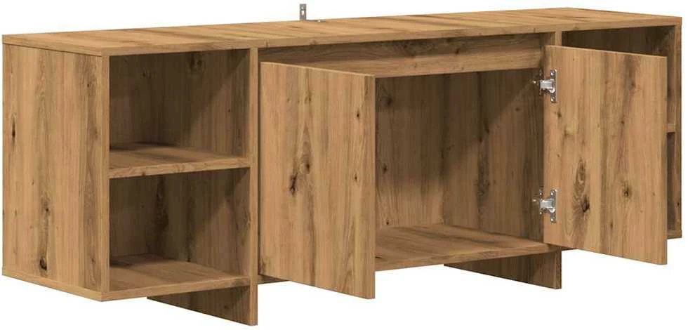 TV staliukas Televizoriaus spintelė, artisano, 130x35x50cm, apdirbta mediena