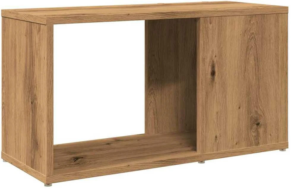 TV staliukas Televizoriaus spintelė, artisano ąžuolo, 60x24x32cm, mediena