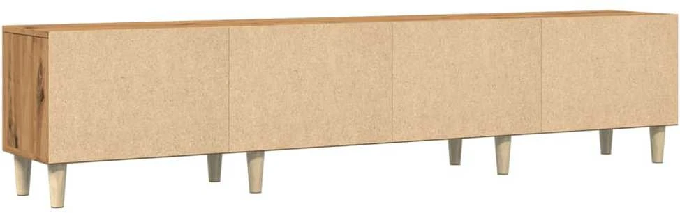 TV staliukas Televizoriaus spintelė, artisano ąžuolo, 180x31,5x40cm, mediena