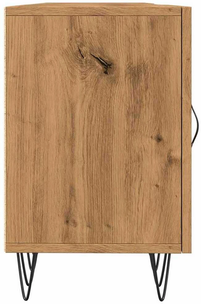 TV staliukas Televizoriaus spintelė, artisano ąžuolo, 150x30x50cm, mediena