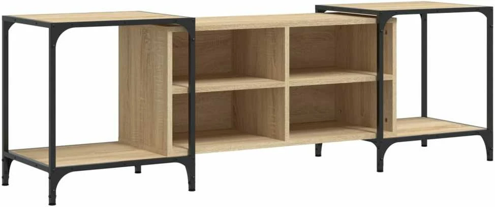 TV staliukas Televizoriaus spintelė, ąžuolo, 153x37x50cm, apdirbta mediena