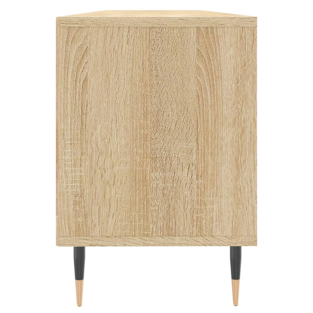 TV staliukas Televizoriaus spintelė, ąžuolo, 150x30x44,5cm, apdirbta mediena
