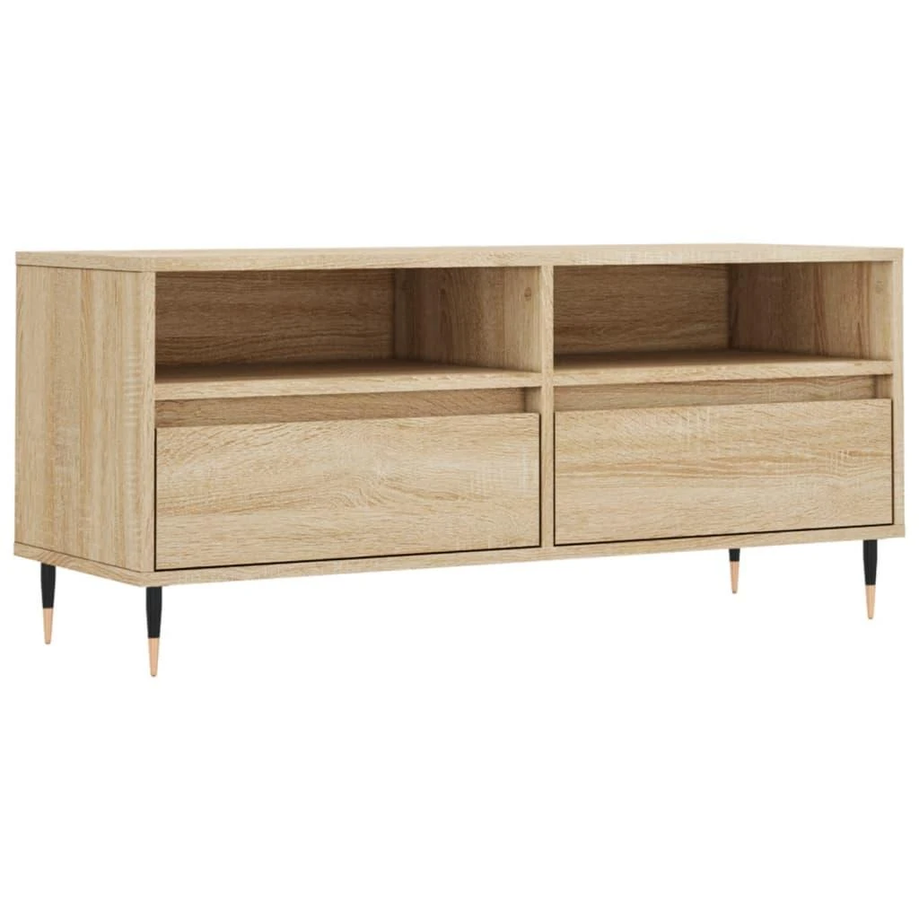 TV staliukas Televizoriaus spintelė, ąžuolo, 100x34,5x44,5cm, mediena
