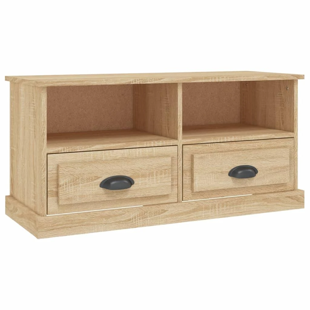 TV staliukas Televizoriaus spintelė, ąžuolo, 93x35,5x45cm, apdirbta mediena