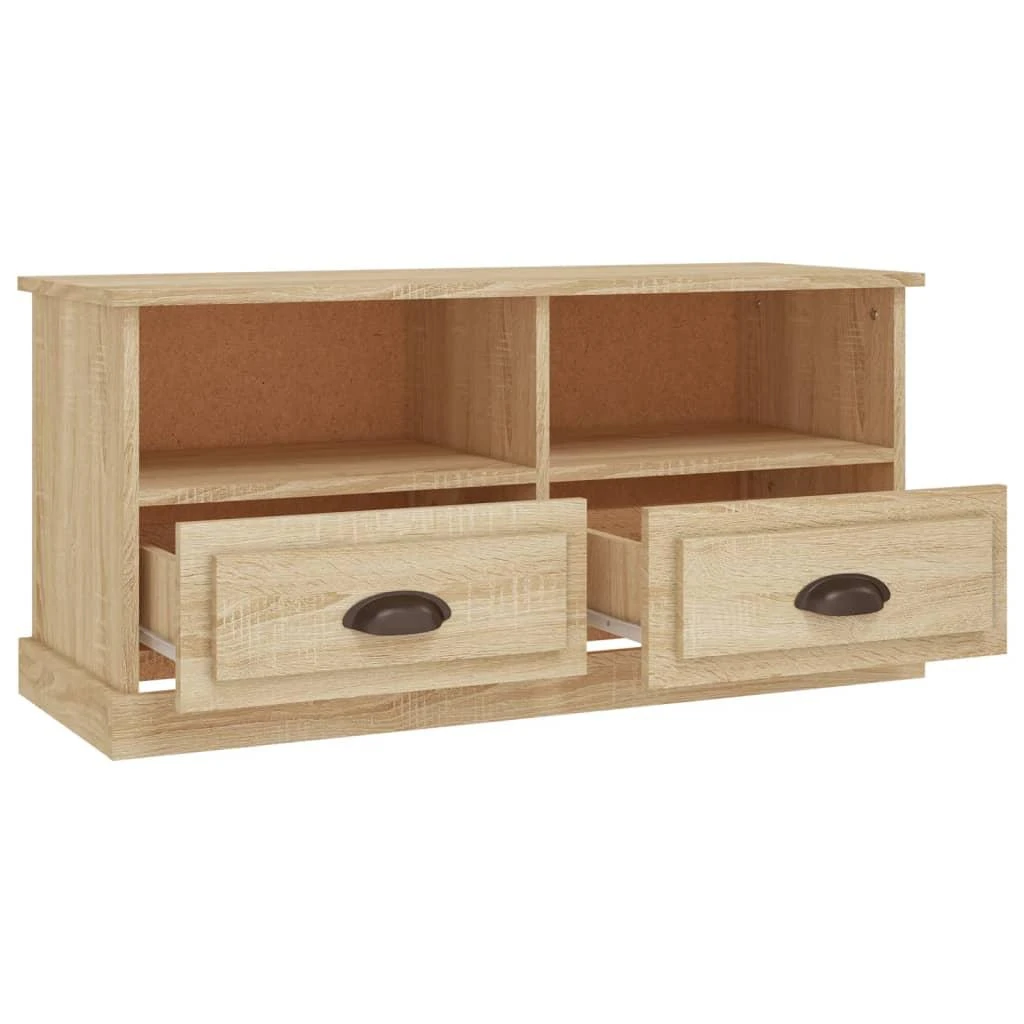 TV staliukas Televizoriaus spintelė, ąžuolo, 93x35,5x45cm, apdirbta mediena