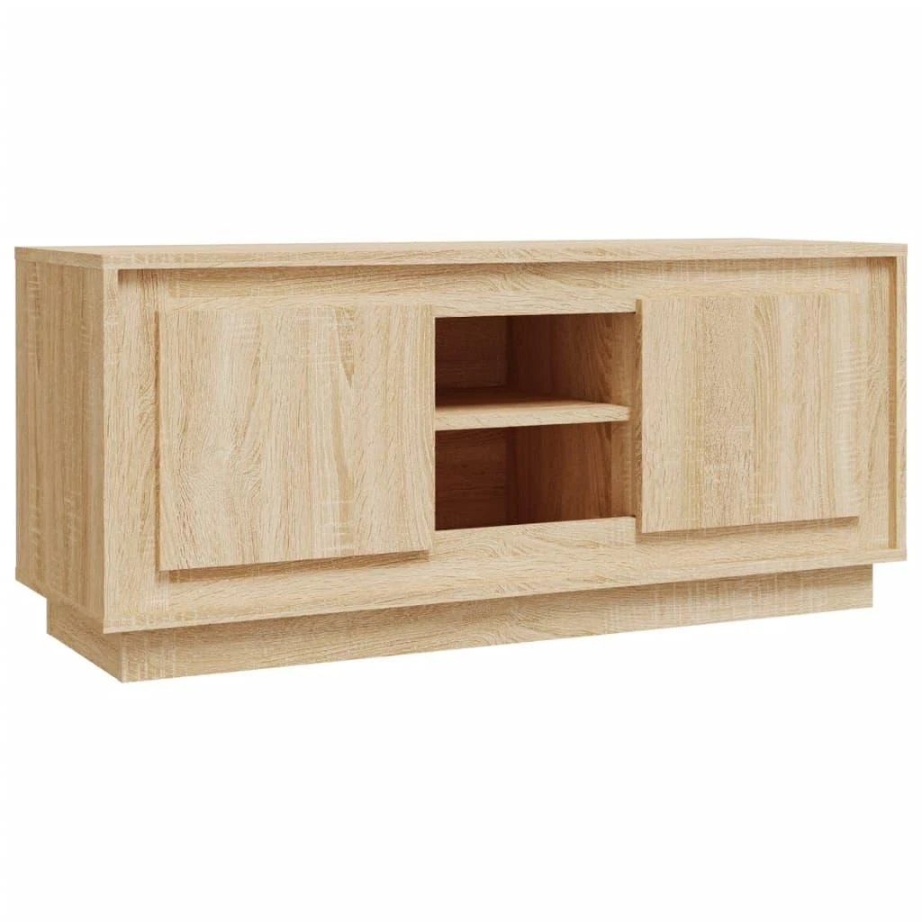 TV staliukas Televizoriaus spintelė, ąžuolo, 102x35x45cm, apdirbta mediena