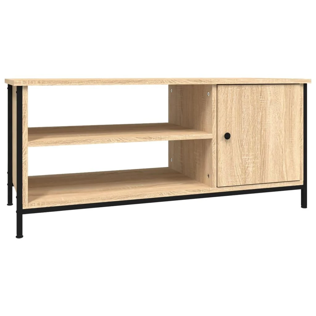 TV staliukas Televizoriaus spintelė, ąžuolo, 100x40x45cm, apdirbta mediena