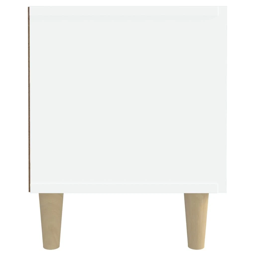 TV staliukas Televizoriaus spintelė, balta, 180x31,5x40cm, apdirbta mediena