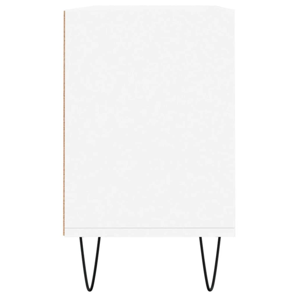 TV staliukas Televizoriaus spintelė, balta, 103,5x30x50cm, apdirbta mediena
