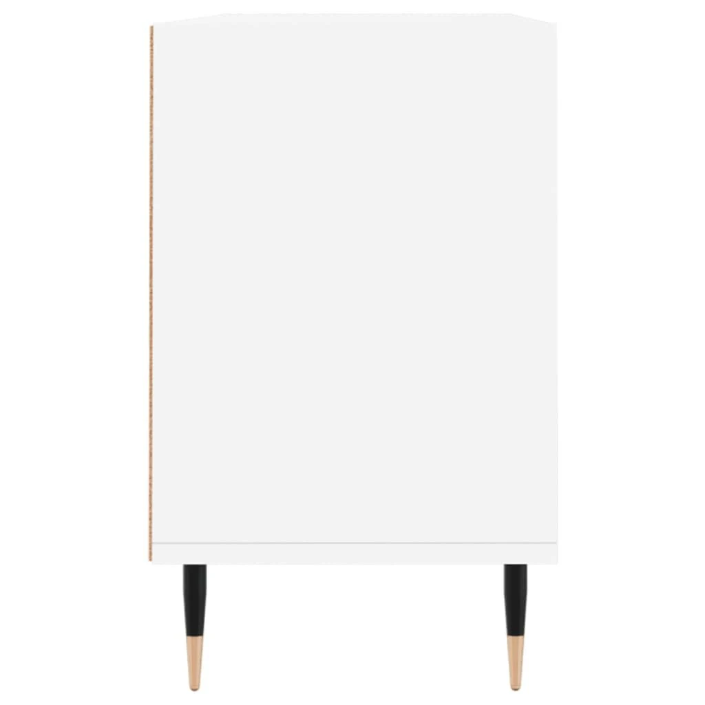TV staliukas Televizoriaus spintelė, balta, 103,5x30x50cm, apdirbta mediena