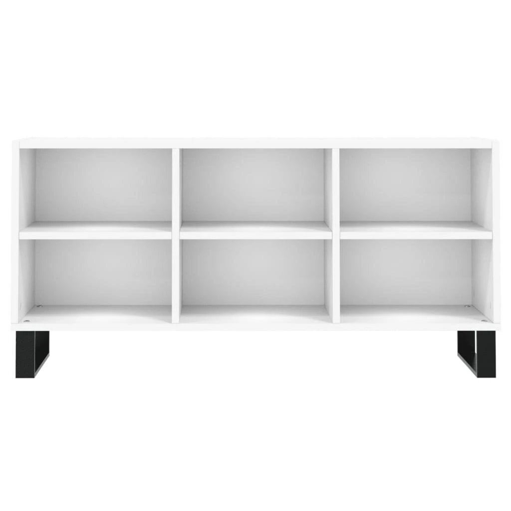TV staliukas Televizoriaus spintelė, balta, 103,5x30x50cm, apdirbta mediena