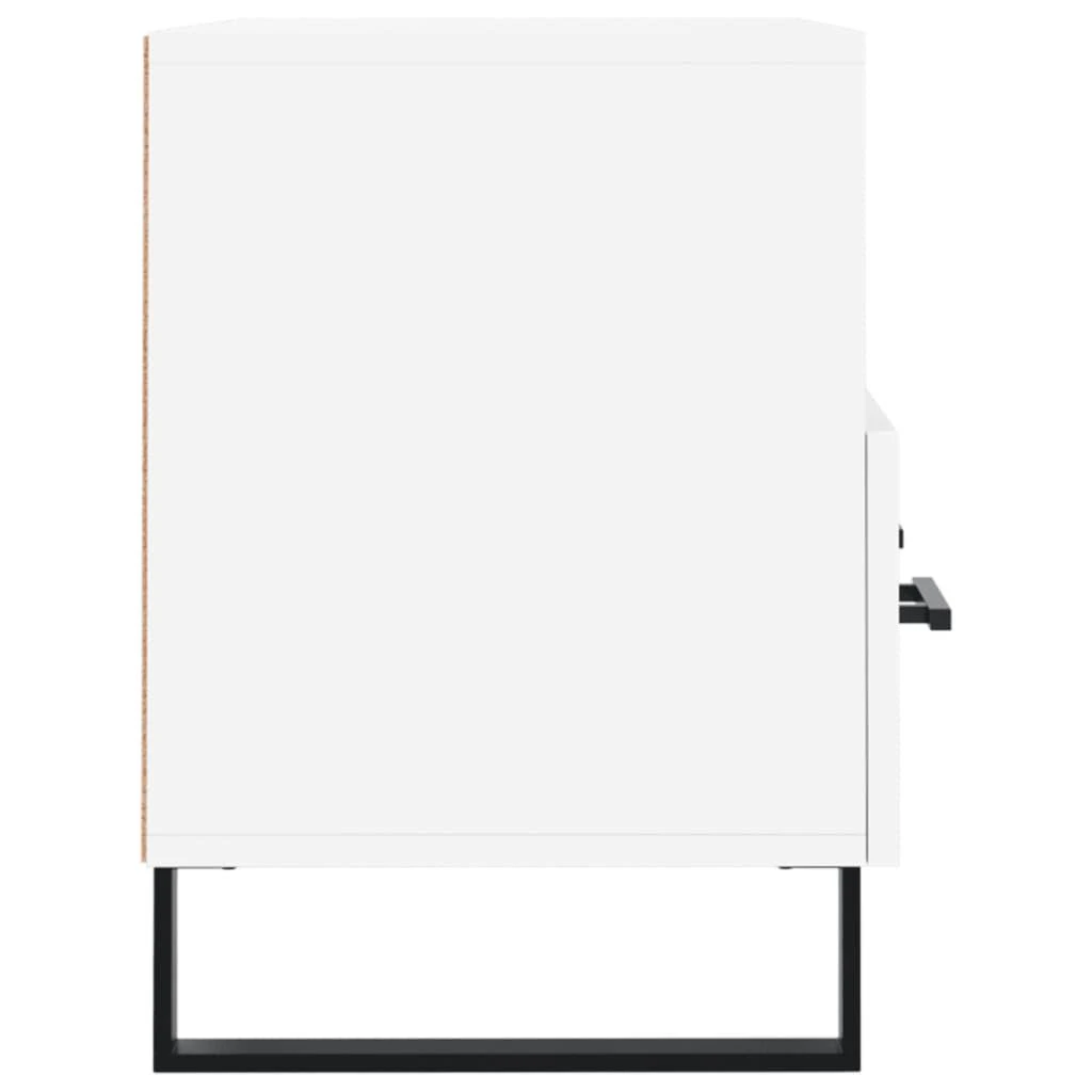 TV staliukas Televizoriaus spintelė, baltos spalvos, 80x36x50cm, mediena