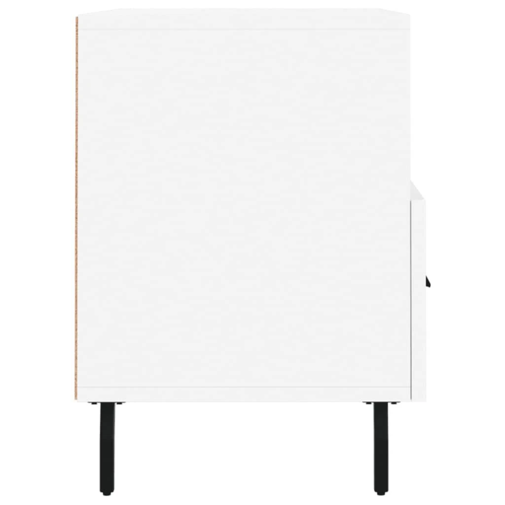 TV staliukas Televizoriaus spintelė, baltos spalvos, 80x36x50cm, mediena