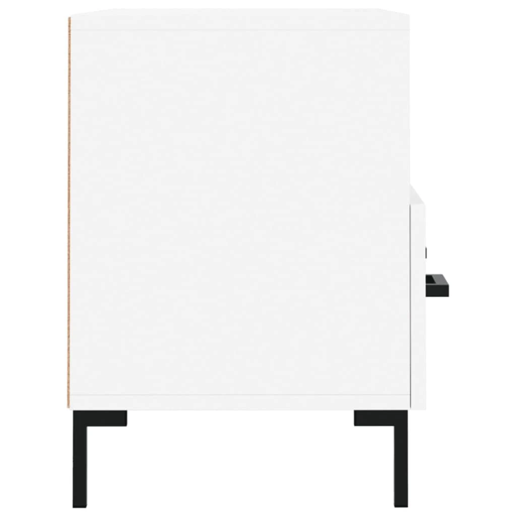 TV staliukas Televizoriaus spintelė, baltos spalvos, 80x36x50cm, mediena