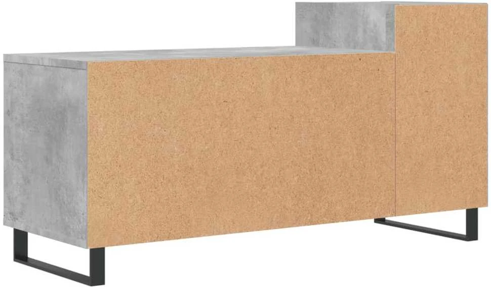 TV staliukas Televizoriaus spintelė, betono pilka, 100x35x55cm, mediena
