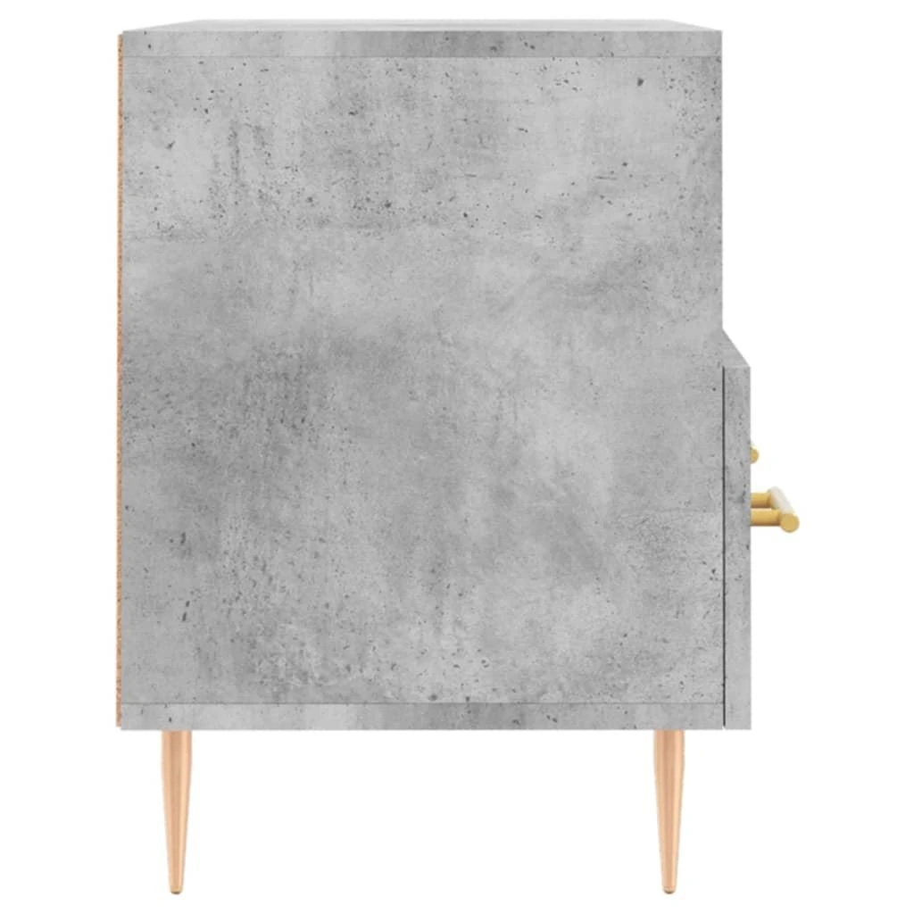 TV staliukas Televizoriaus spintelė, betono pilka, 80x36x50cm, mediena