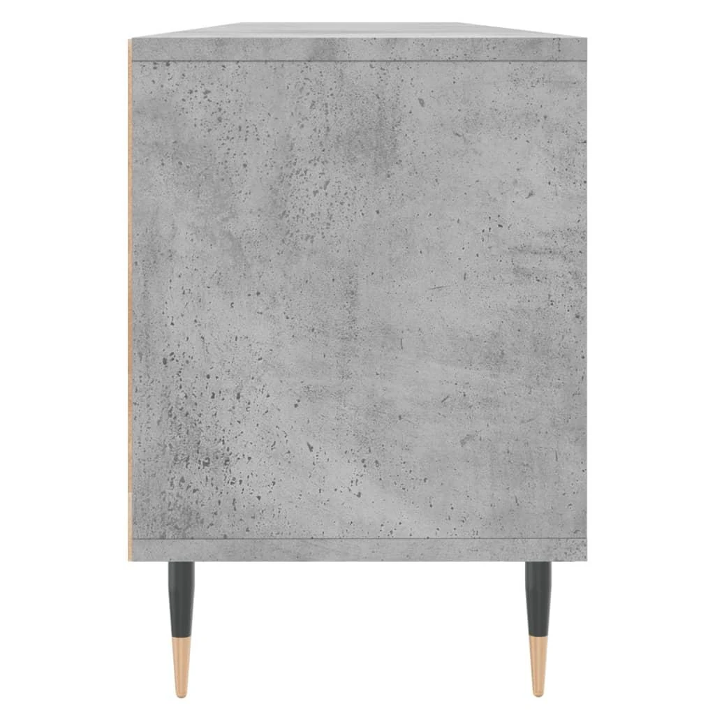 TV staliukas Televizoriaus spintelė, betono pilka, 150x30x44,5cm, mediena