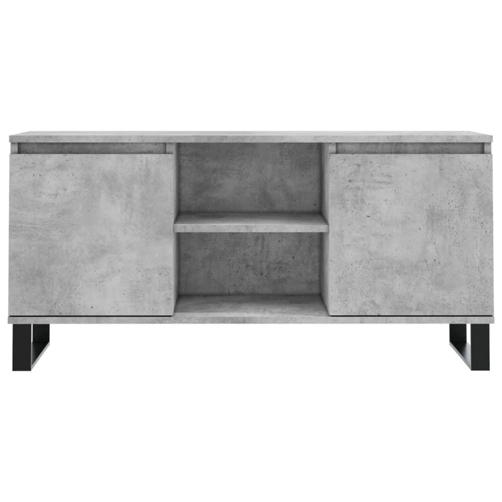 TV staliukas Televizoriaus spintelė, betono pilka, 104x35x50cm, mediena
