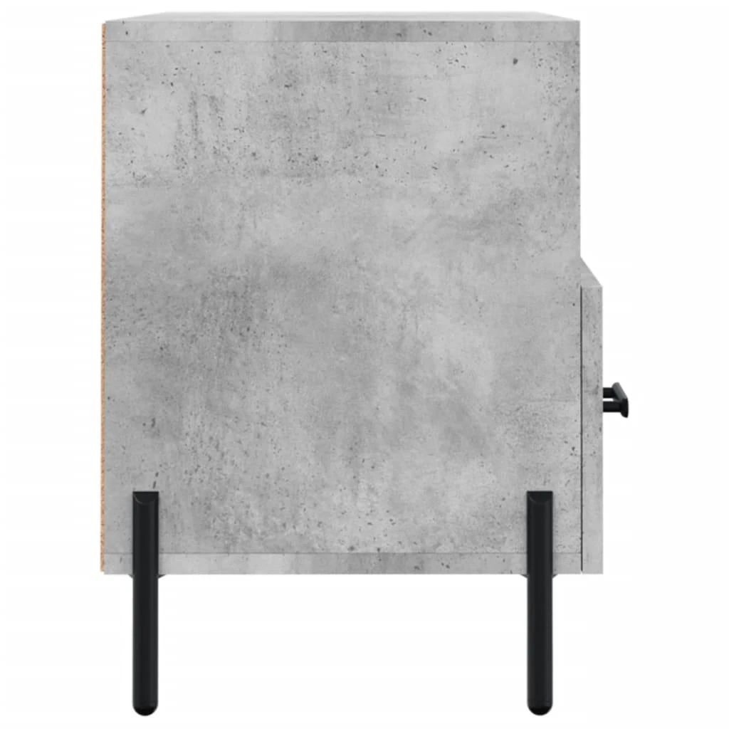 TV staliukas Televizoriaus spintelė, betono pilka, 80x36x50cm, mediena
