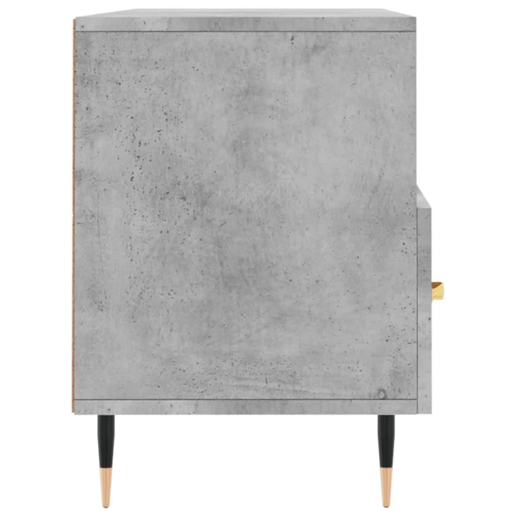 TV staliukas Televizoriaus spintelė, betono pilka, 102x36x50cm, mediena