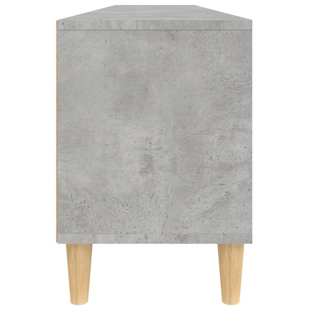 TV staliukas Televizoriaus spintelė, betono pilka, 150x30x44,5cm, mediena