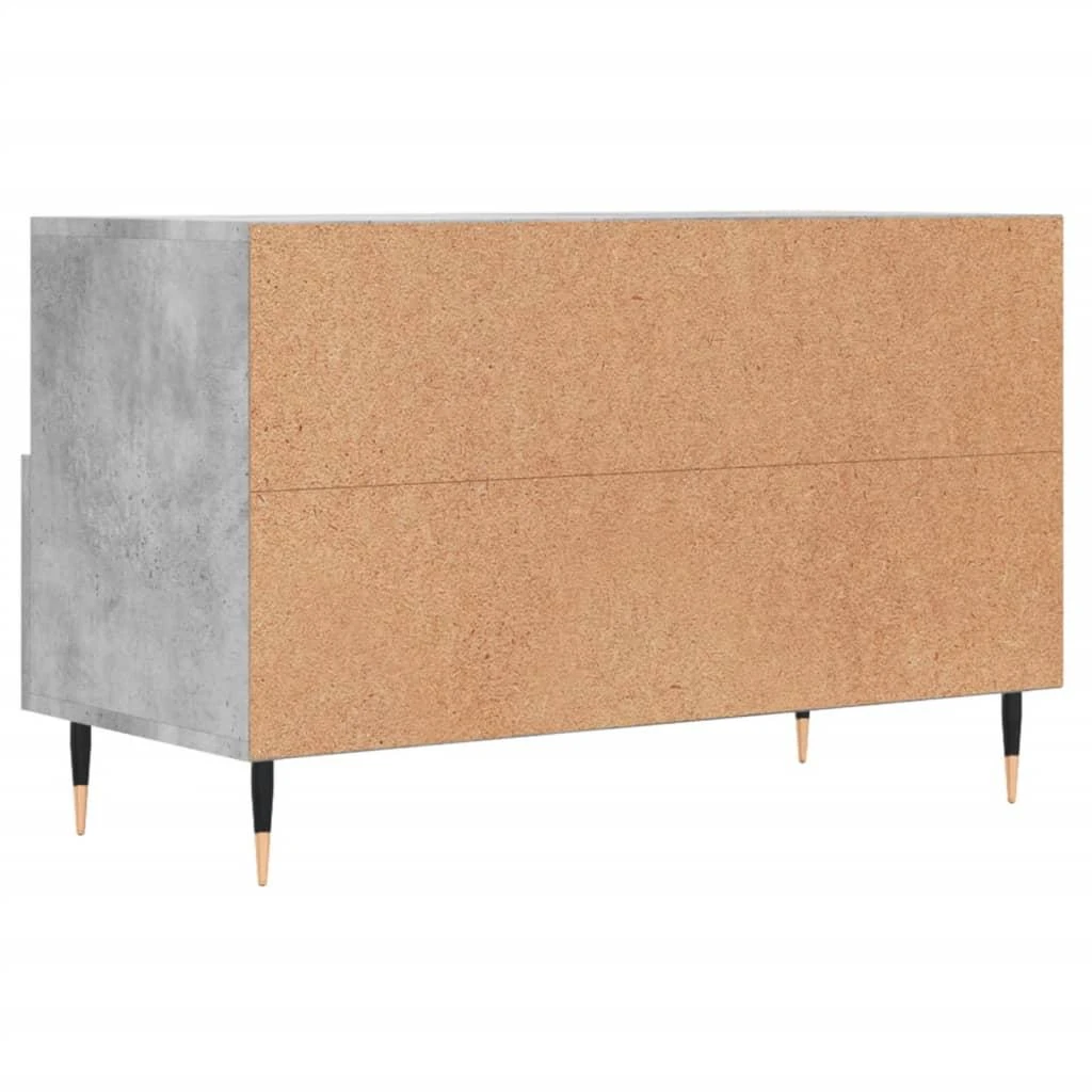 TV staliukas Televizoriaus spintelė, betono pilka, 80x36x50cm, mediena