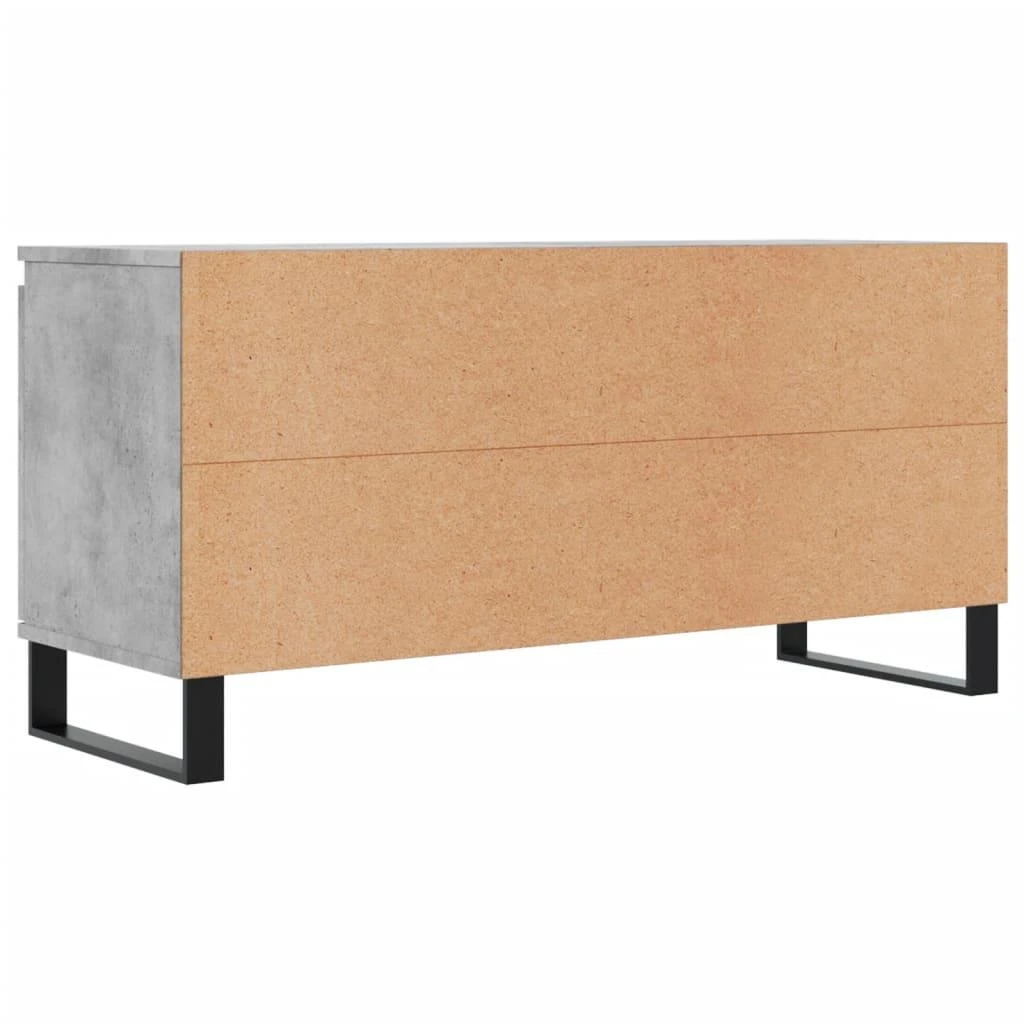 TV staliukas Televizoriaus spintelė, betono pilka, 104x35x50cm, mediena