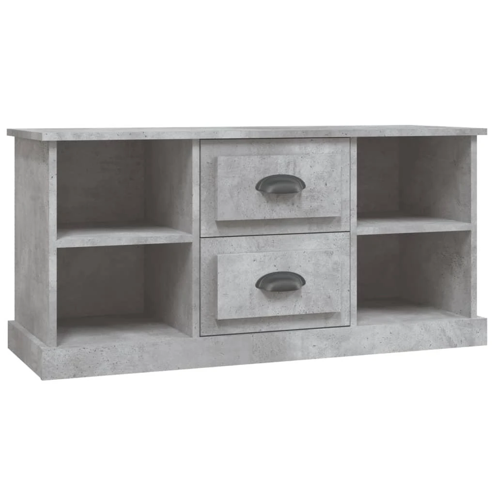 TV staliukas Televizoriaus spintelė, betono pilka, 99,5x35,5x48cm, mediena
