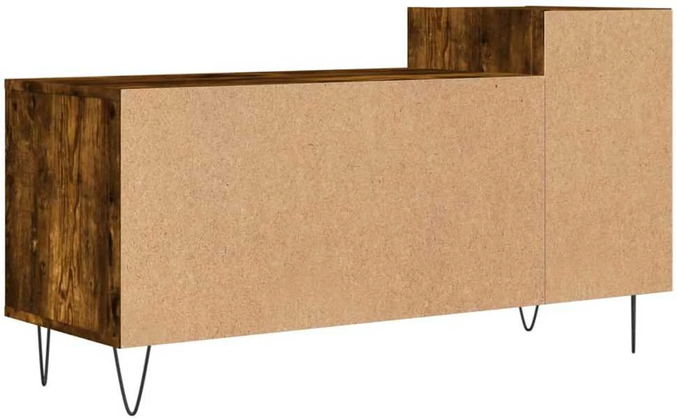 TV staliukas Televizoriaus spintelė, dūminio ąžuolo, 100x35x55cm, mediena