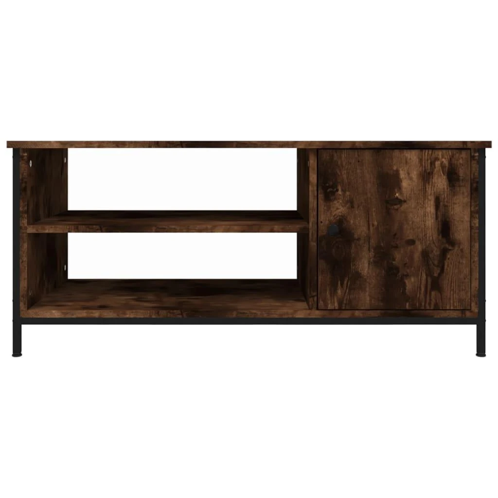 TV staliukas Televizoriaus spintelė, dūminio ąžuolo, 100x40x45cm, mediena