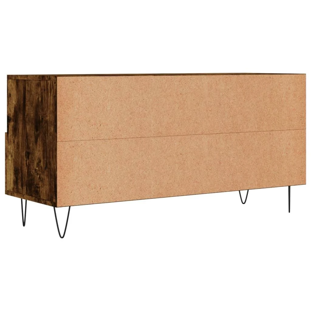 TV staliukas Televizoriaus spintelė, dūminio ąžuolo, 102x36x50cm, mediena