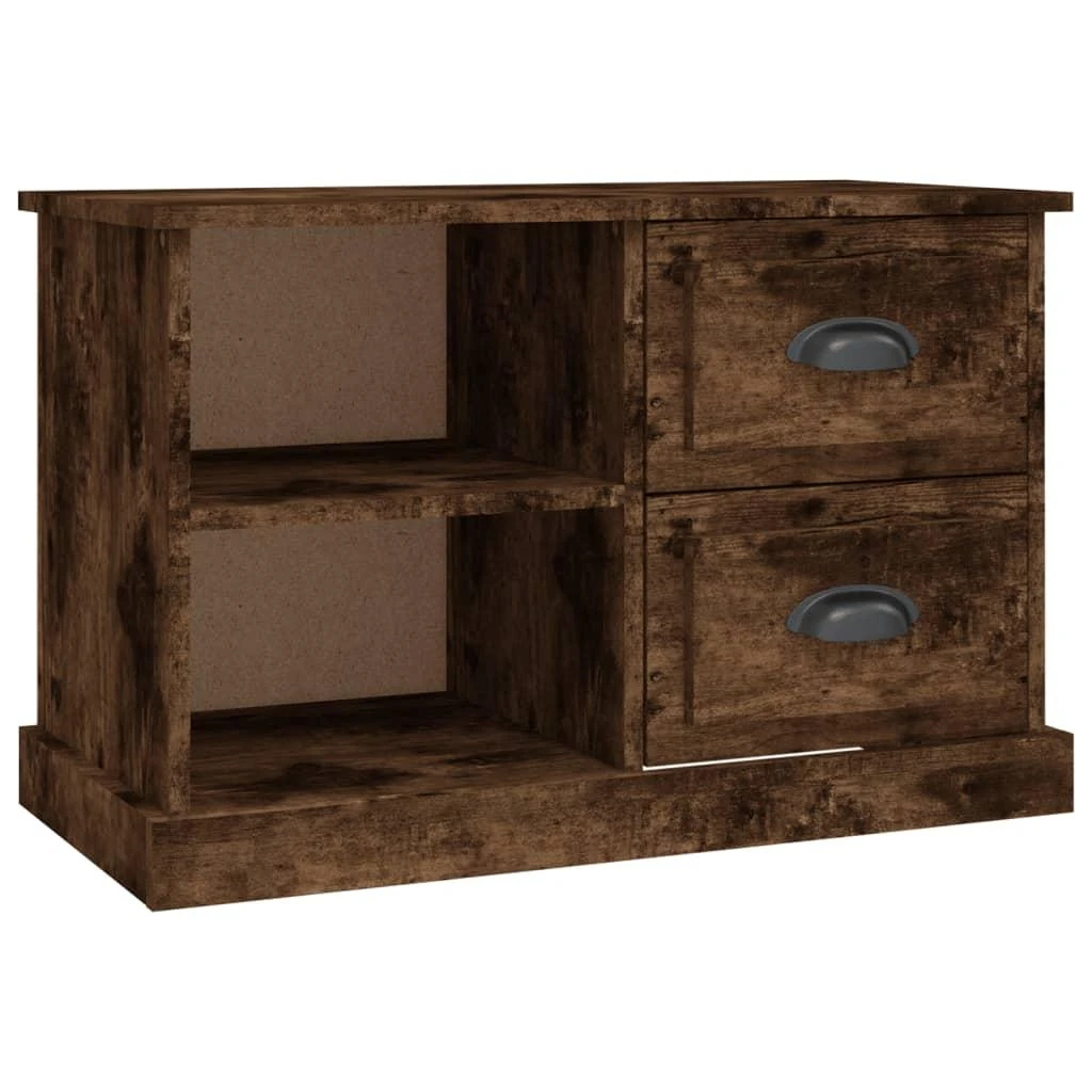 TV staliukas Televizoriaus spintelė, dūminio ąžuolo, 73x35,5x47,5cm, mediena