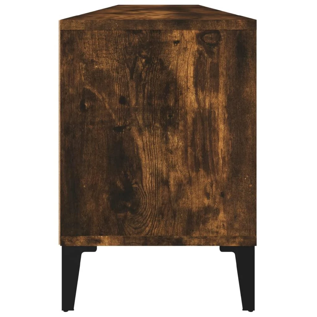 TV staliukas Televizoriaus spintelė, dūminio ąžuolo, 150x30x44,5cm, mediena