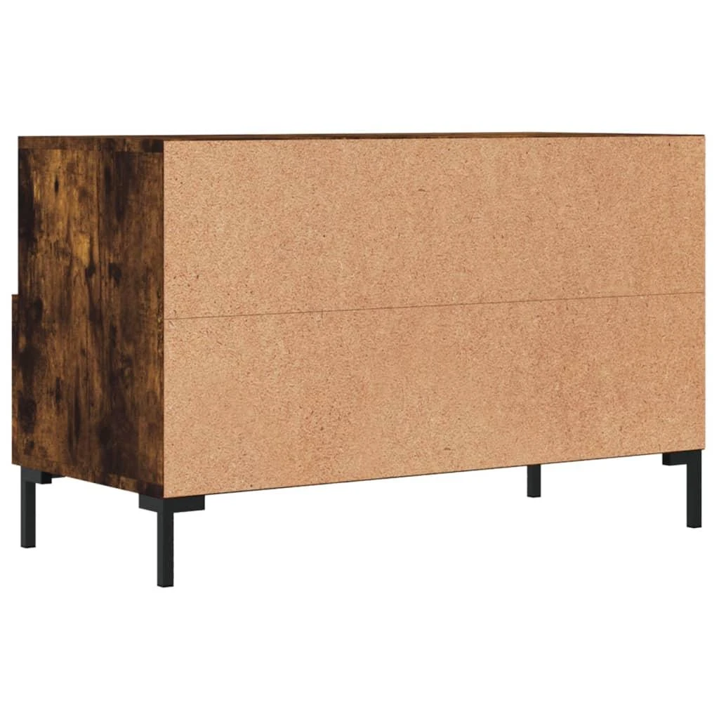 TV staliukas Televizoriaus spintelė, dūminio ąžuolo, 80x36x50cm, mediena
