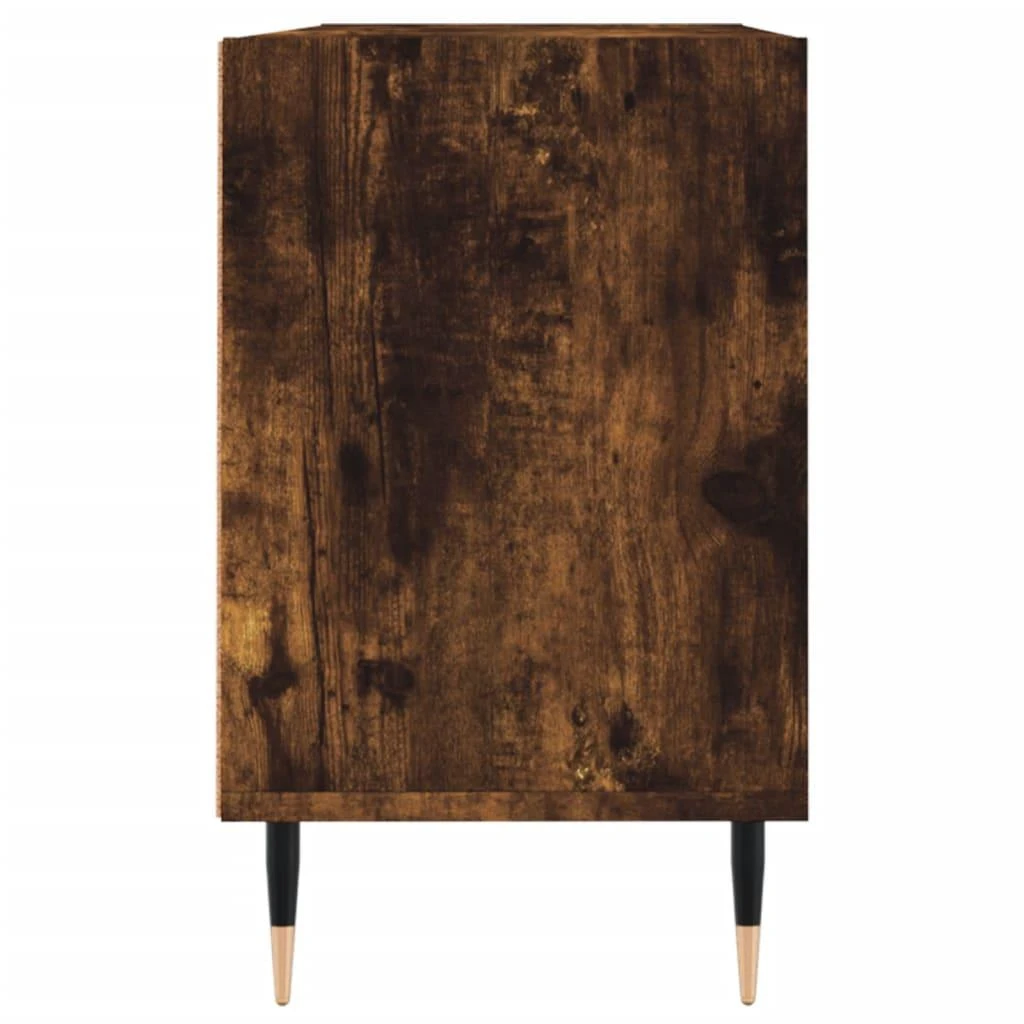 TV staliukas Televizoriaus spintelė, dūminio ąžuolo, 103,5x30x50cm, mediena