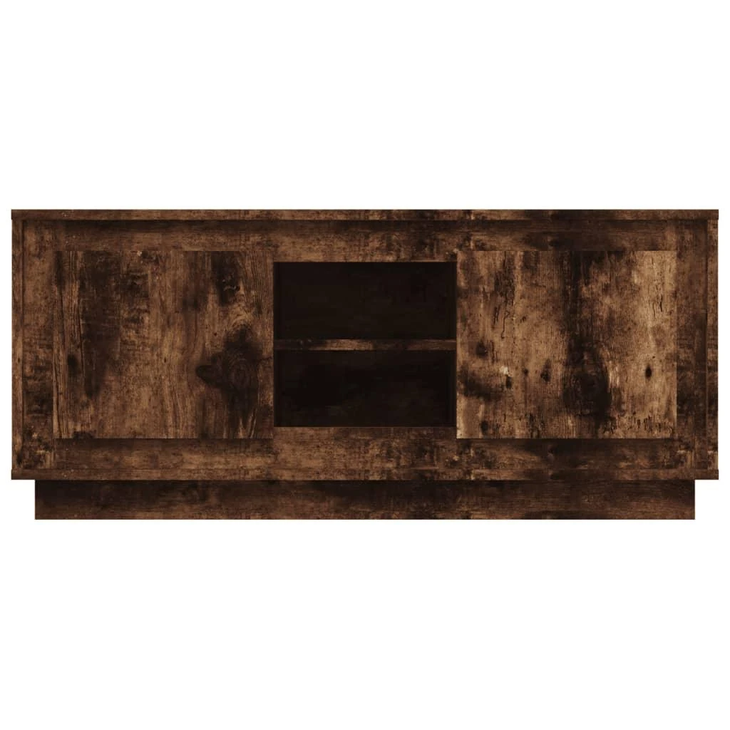 TV staliukas Televizoriaus spintelė, dūminio ąžuolo, 102x35x45cm, mediena
