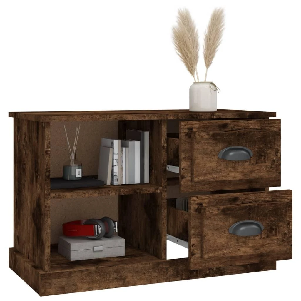 TV staliukas Televizoriaus spintelė, dūminio ąžuolo, 73x35,5x47,5cm, mediena