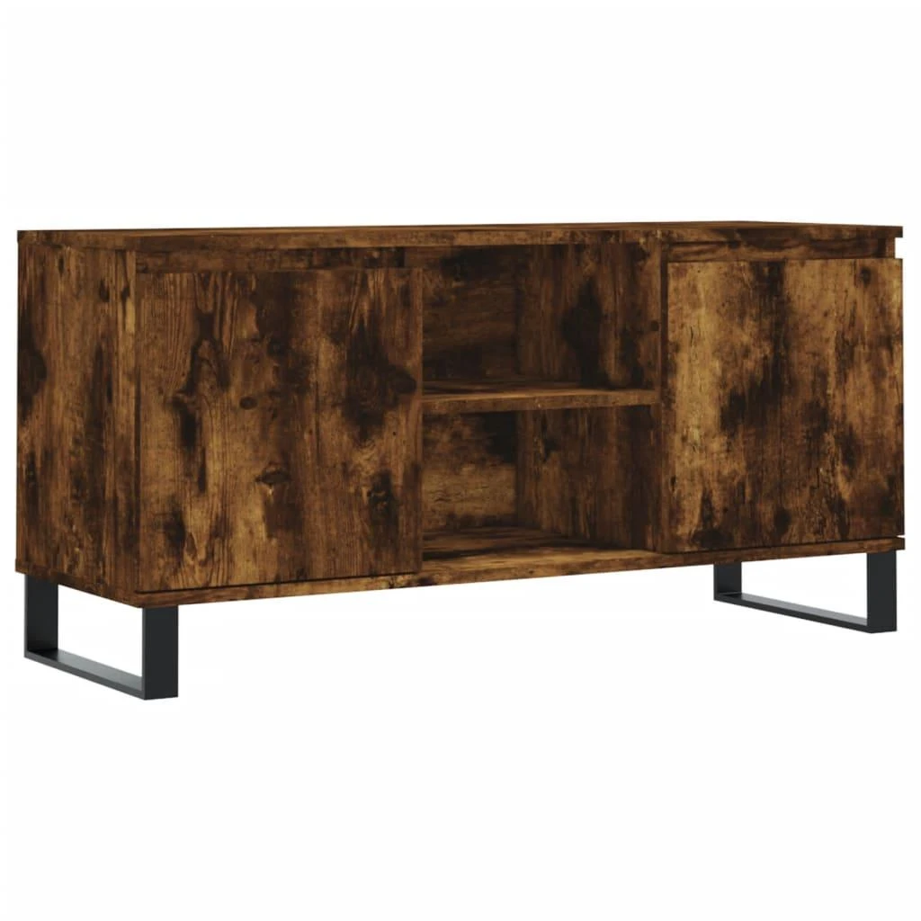 TV staliukas Televizoriaus spintelė, dūminio ąžuolo, 104x35x50cm, mediena