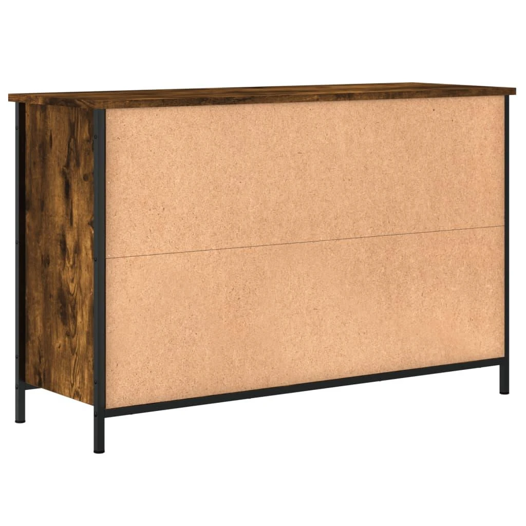 TV staliukas Televizoriaus spintelė, dūminio ąžuolo, 100x35x65cm, mediena