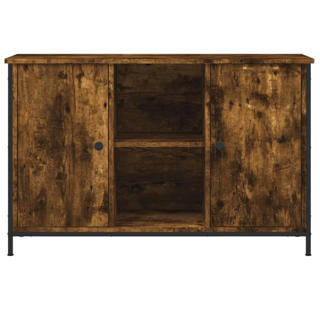 TV staliukas Televizoriaus spintelė, dūminio ąžuolo, 100x35x65cm, mediena