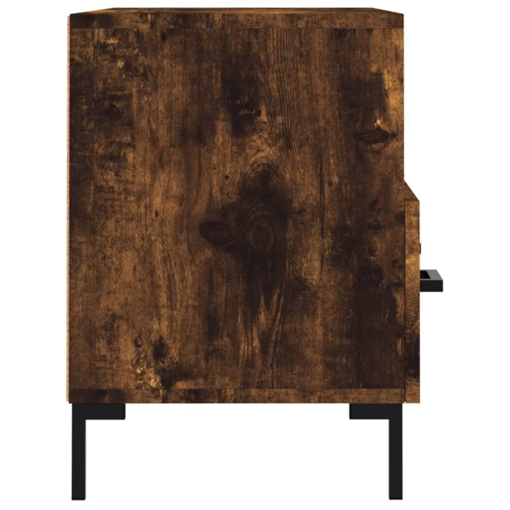 TV staliukas Televizoriaus spintelė, dūminio ąžuolo, 80x36x50cm, mediena