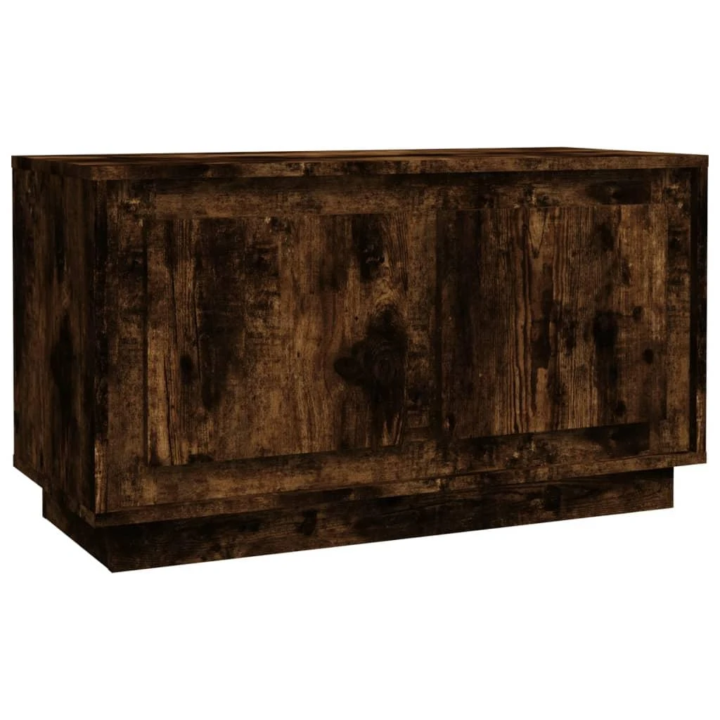 TV staliukas Televizoriaus spintelė, dūminio ąžuolo, 80x35x45cm, mediena