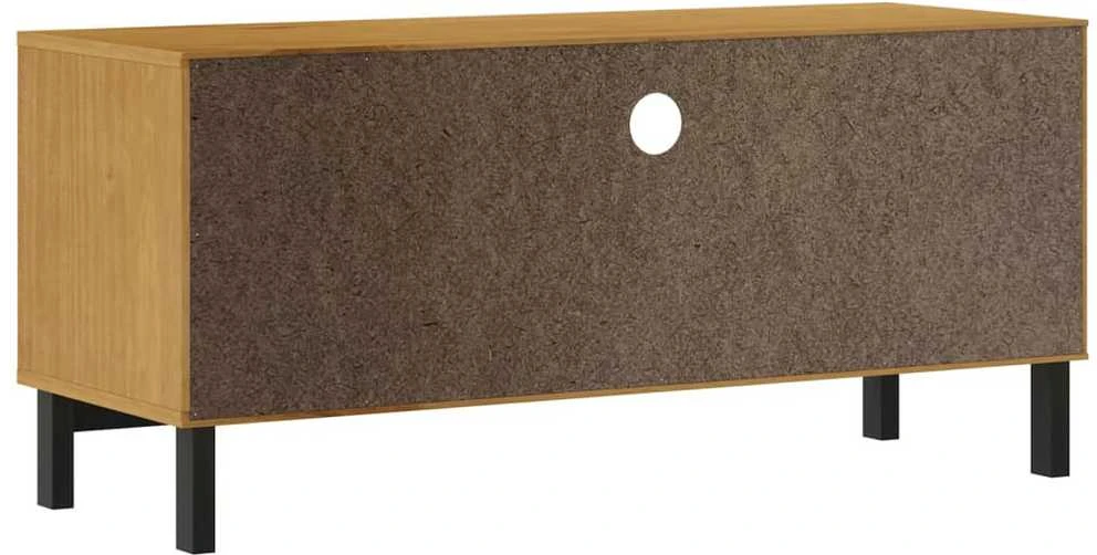 TV staliukas Televizoriaus spintelė FLAM, 110x40x50cm, pušies masyvas