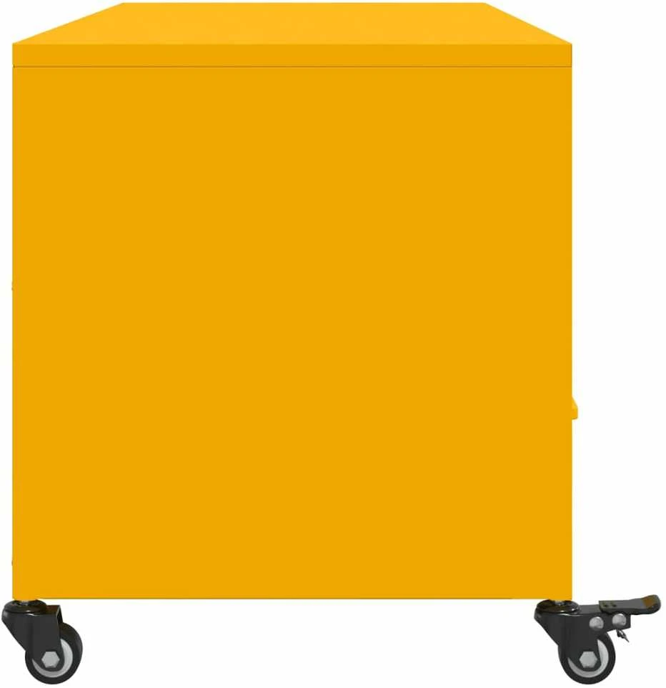 TV staliukas Televizoriaus spintelė, garstyčių, 100,5x39x43,5cm, plienas