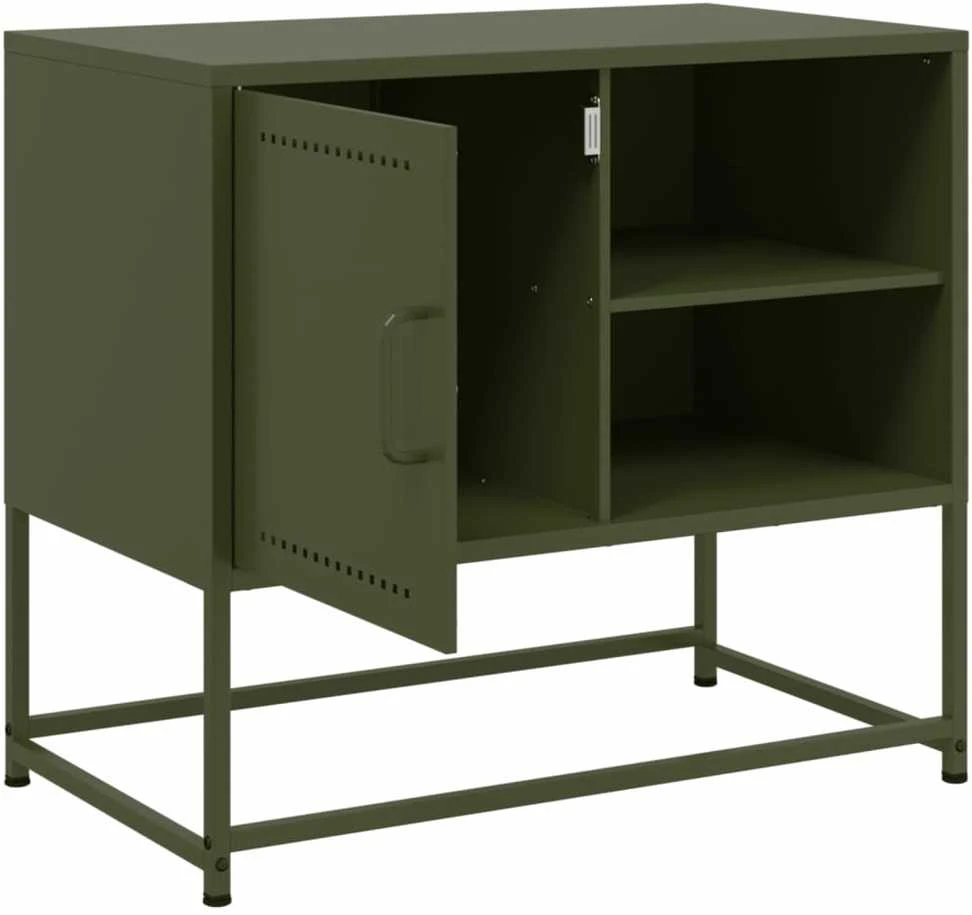 TV staliukas Televizoriaus spintelė, garstyčių, 100,5x39x60,5cm, plienas